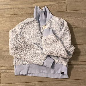PINK Quarter Zip Sherpa